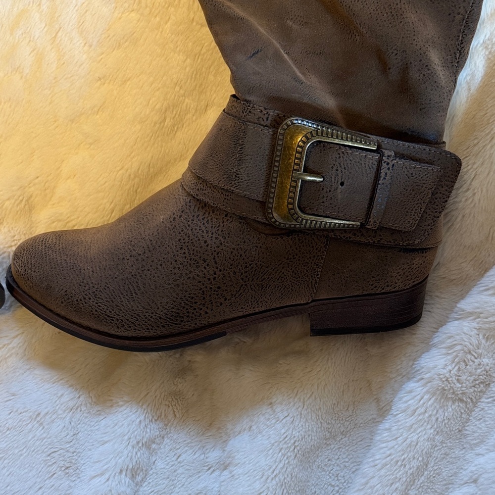 Maurices Brown Knee-High Boots - Picture 4 of 4